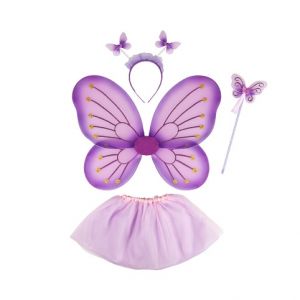 ALBI Set Víla fialová vel. 4-6 let