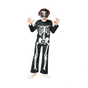 ALBI Kostým dětský Kostra s maskou vel. 3-4 roky