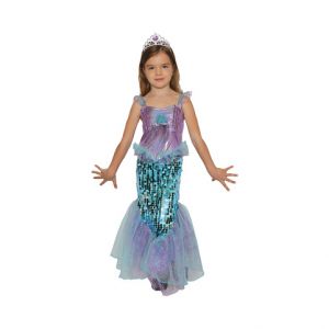 ALBI Kostým dětský Mořská panna s korunkou vel. 4-6 let