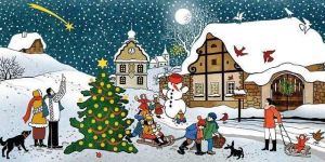 ALBI U stromečku na návsi