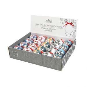 ARGUS Vánoční dekorace a dárek - plechová koule MIX 23648001