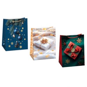 ARGUS Dárková papírová taška T5 (23 x 32 cm) mix 12 ks 08530008