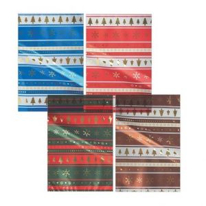 ARGUS Sáček dárkový plastový 25 x 40, mix 100ks 20068526