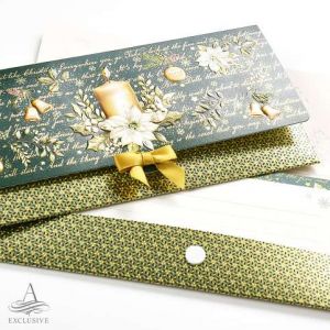 ARGUS Obálka na peníze vánoční luxusní 81-6052