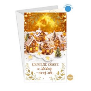 ARGUS Vánoční přání s kapsou na peníze 11-6556c