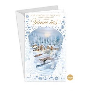 ARGUS Vánoční přání s kapsou na peníze 11-6568c