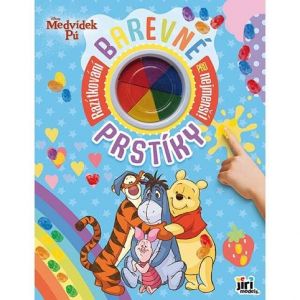 Barevné prstíky Medvídek Pú