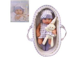 Panenka se zvířátkem 33 cm