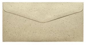 Ozdobné obálky Pepper - DL, 120 g/m2, hnědé, kropenatý vzor, 10 ks