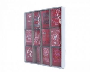 Jmenovka na dárek 7x11cm 96ks