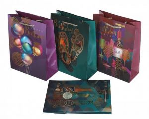 Dárková papírová taška 23cm/18cm/8cm