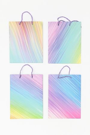 Dárková taška M 26x32x10cm-pastelová elegance