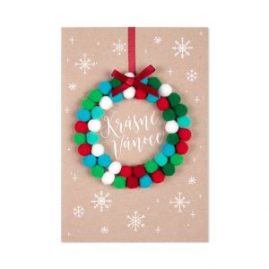 ALBI Věnec z bambulek