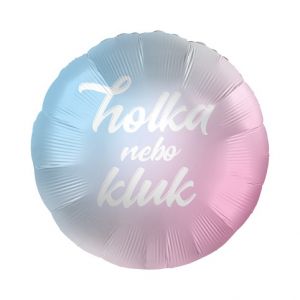 ALBI Balónek fóliový Holka nebo kluk