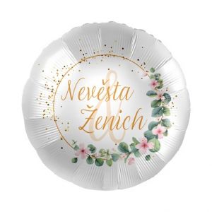 ALBI Fóliový balónek Nevěsta a ženich
