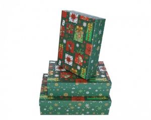 Dárkové krabice vánoční dárky malá