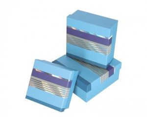 Dárková krabička Modré elegance sada velká