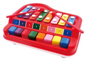 Xylofon piano 2v1 24cm