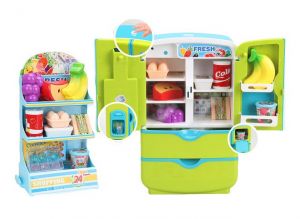 Lednička s regálem s potravinami s efekty 28cm