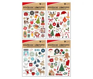 Samolepky vánoční motivy