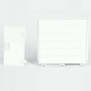 -BRUDER 43588 BÍLÉ DVEŘE PŘEPRAVNÍKU NA KONĚ NÁHRADNÍ DÍL - DOPLNĚK