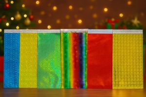 Dárkový hologramový samolepící sáček velký 23s34cm cm 100ksks