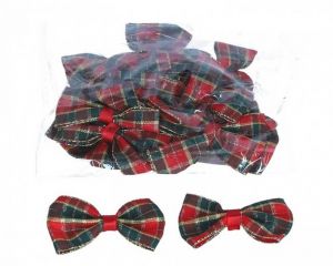 Mašle vánoční 4cm/6cm balení 24ks