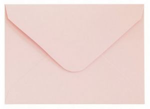 Ozdobné obálky Smooth - 7 x 10 cm, 120 g/m2 růžová 10 ks