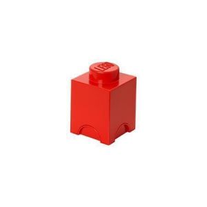 Úložný box ve tvaru kostky, červená, LEGO 40011730