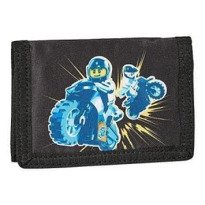 Peněženka na suchý zip "City Race", černá, LEGO 10103-2313