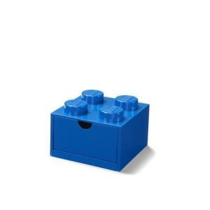 Úložný box se zásuvkou "Brick 2x2", modrá, LEGO 40201731