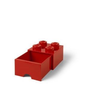 Úložný box se zásuvkou "Brick", červená, LEGO 40051730