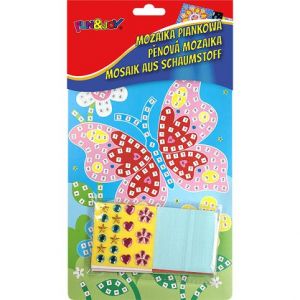 Pěnová mozaika samolepicí – Motýl 18x30cm