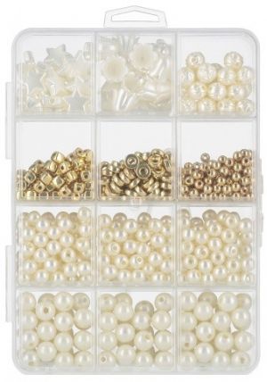 Navlékací korálky 10X11 MIX MC etueI 120/240