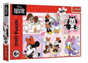 TRTEFL Puzzle 160 dílků Barevný den Minnie