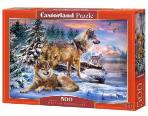 Castorland Puzzle 500 dílků Vlčí království