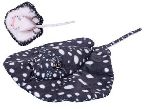 Rejnok plyšový 40cm černý 0m+ v sáčku