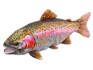 Pstruh plyšový 38cm 0m+ v sáčku