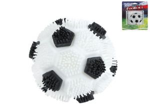 Míček strečový 7cm fotbalový na kartě
