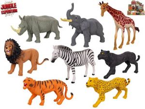 Jungle Expedition zvířátka safari 14-16cm 8druhů
