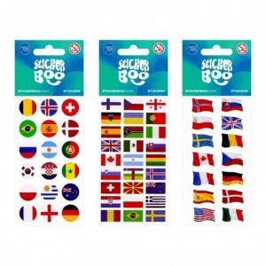 Samolepky vlajky 66x180mm SBOO