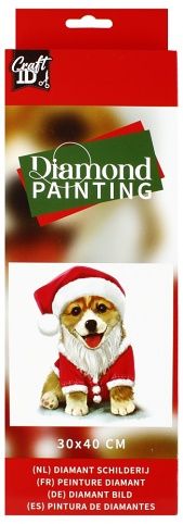 Diamantová mozaika – obraz pes 30×40 cm