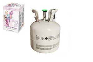 Helium na 20 balónků v krabici 20x30x20cm