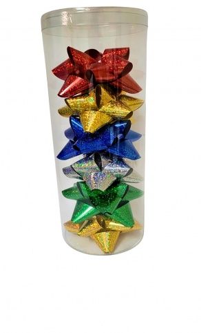 Holografické rozetky – 12cm 6 ks v tubě