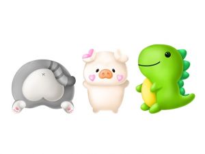 Gifty - 3D sqeeze stickers - mix 1