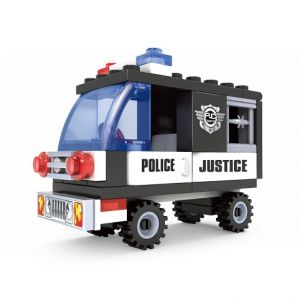 Kompatibilní stavebnice BLOXO policie auto 48 ks