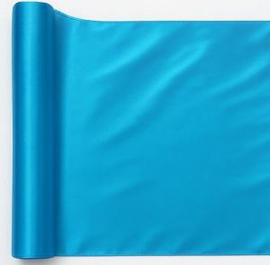 Organza 40cm 3m metalic blue