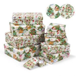 ARGUS Dárková krabice vánoční 10,5x7,6x3,2cm 25321181