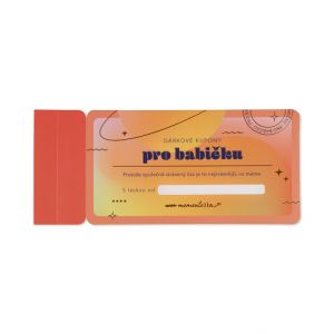 ALBI Dárkové kupony pro babičku