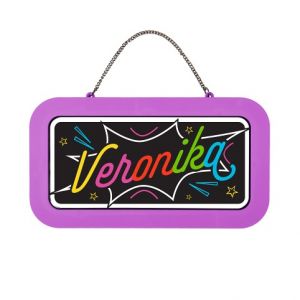 ALBI Neonová cedulka se jménem - Veronika